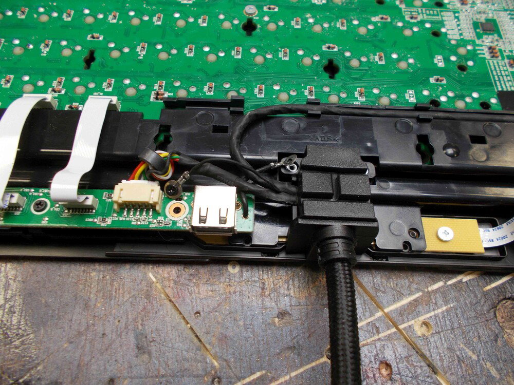 the wires certainly needed shortening