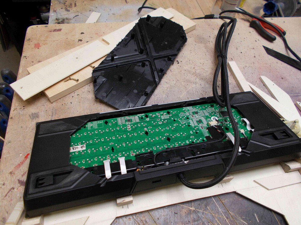 the wires certainly needed shortening