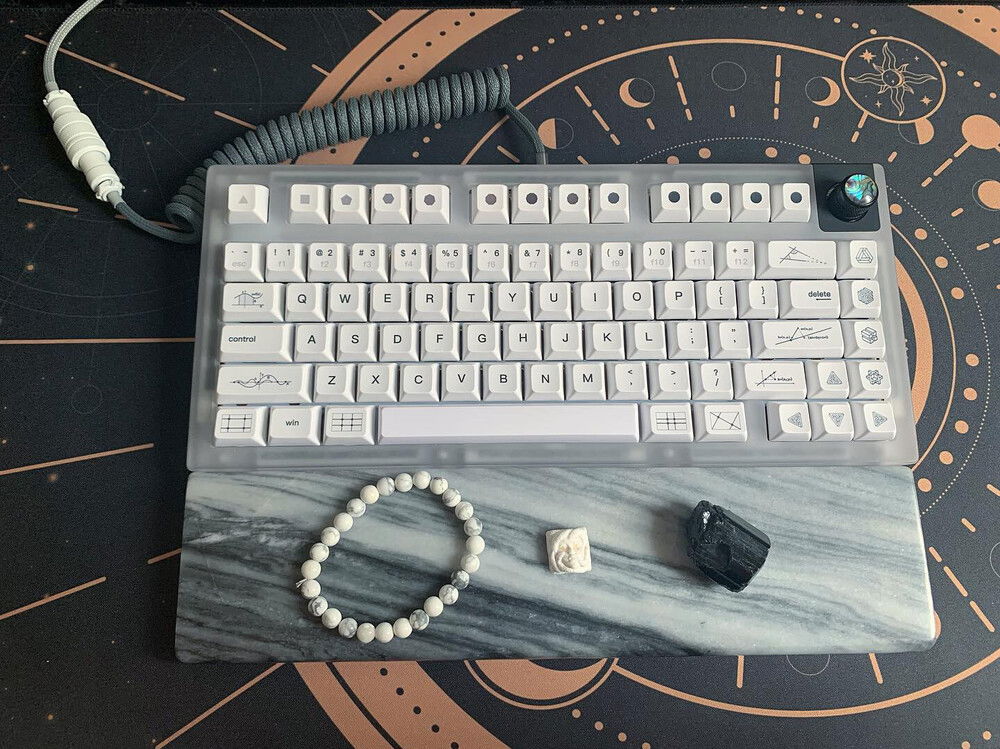 everglide dark jade black mechanical keyboard switch