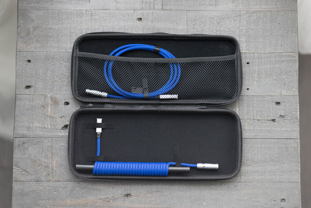 CableMod Pro Coiled Custom Cable with slimline quick disconnect