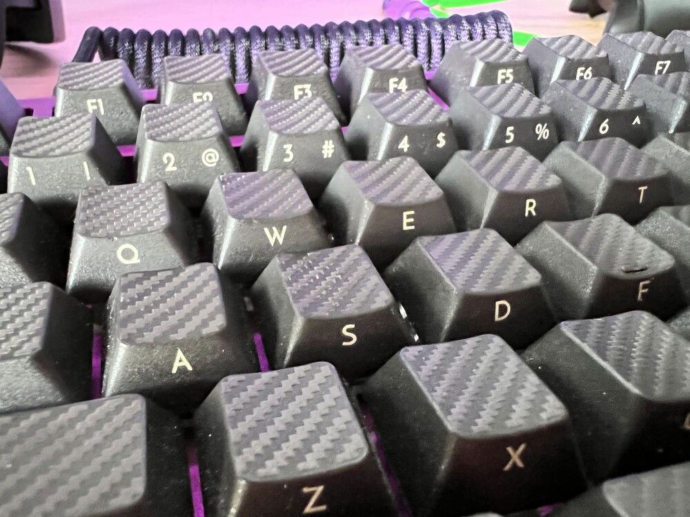 Armygroup Carbon Keycaps from Taiwan