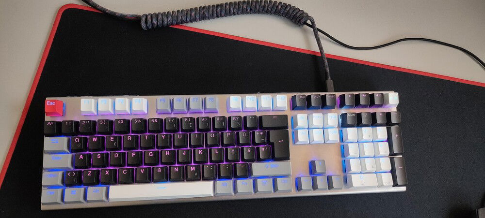 Current Keycap and RGB configuration.