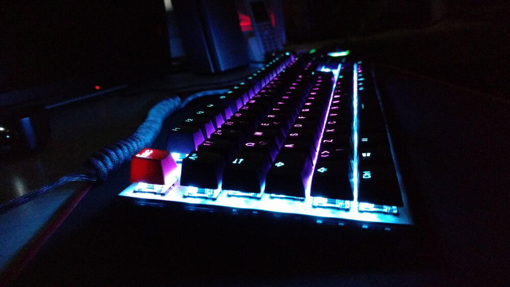 Less ambient light, more RGB!