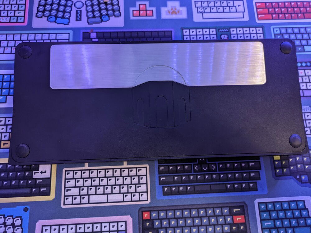 The back of my keyboard. I regret not getting the pvd weight but it is what it is.