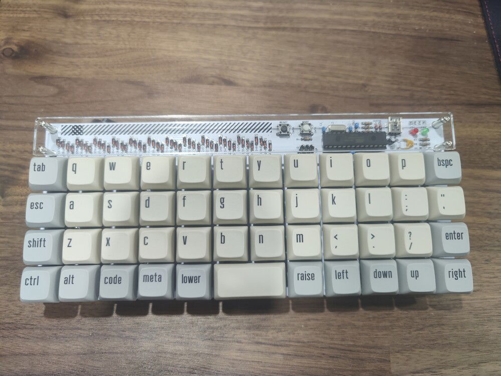 Plaid // ThroughHole Ortholinear 12x4