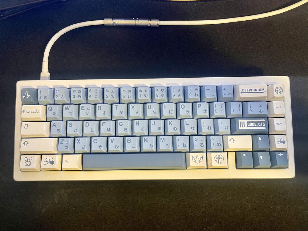 White and Blue