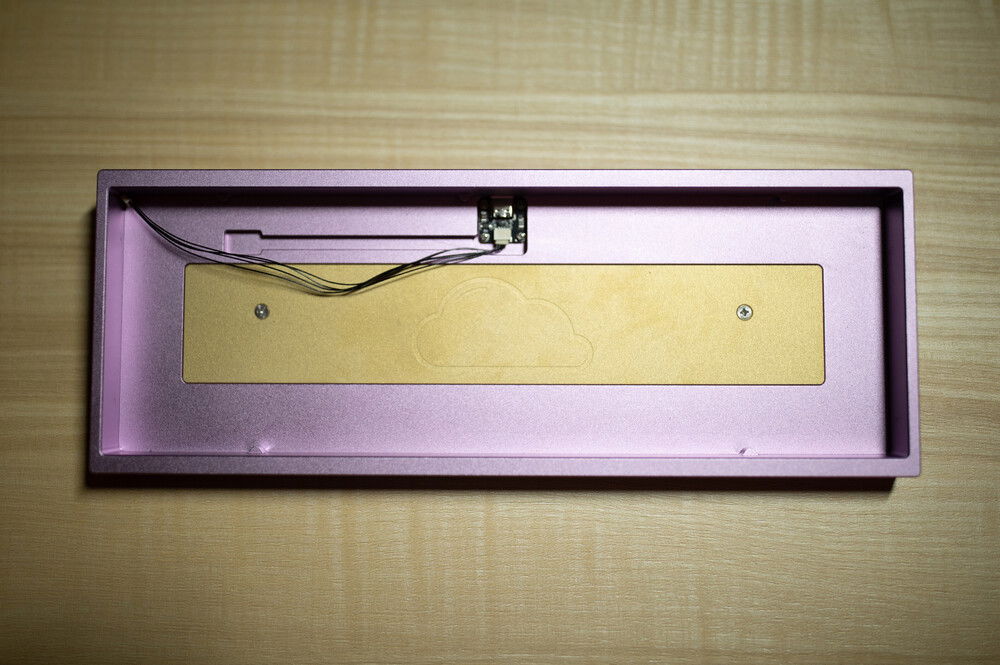 Internal brass weight