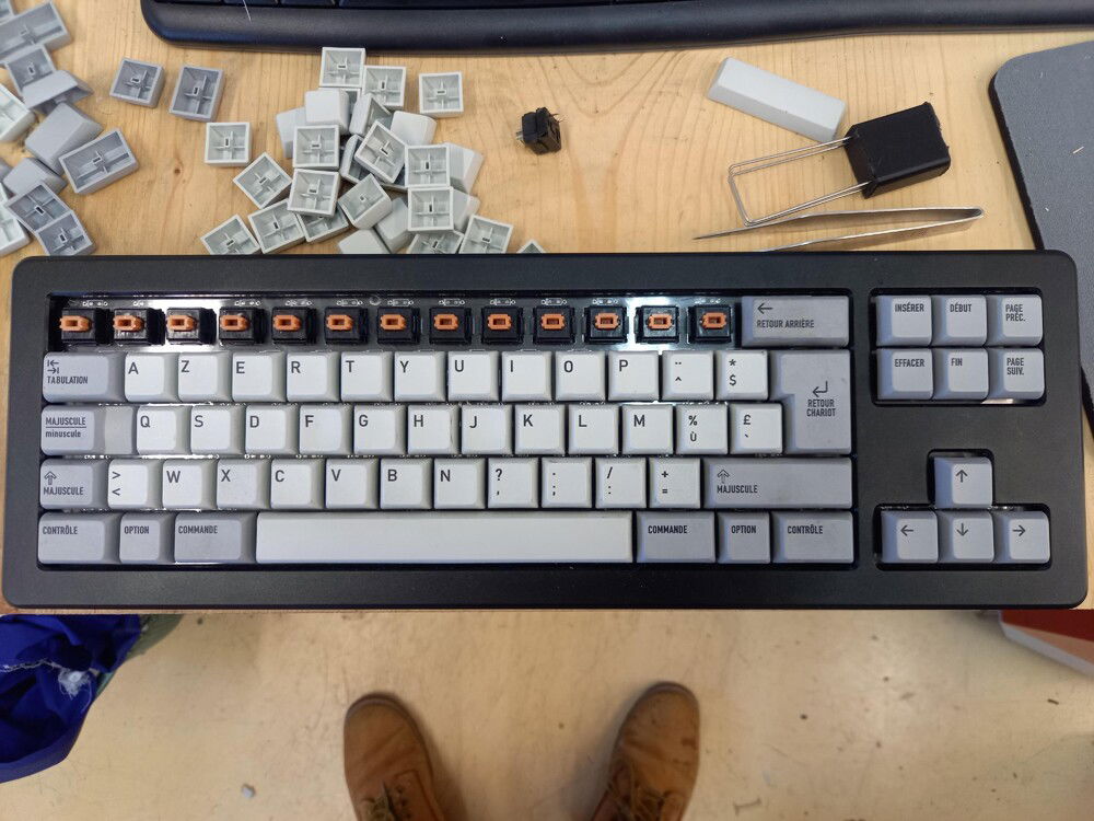New caps fitted