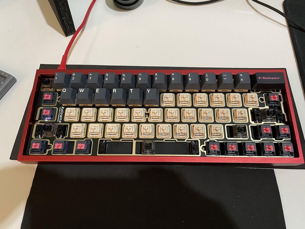 Switches are mixes of NK Cream, Gat Ink 8008 and Gat Box Ink.
