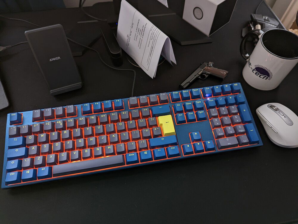 The board stock, straight out the box.