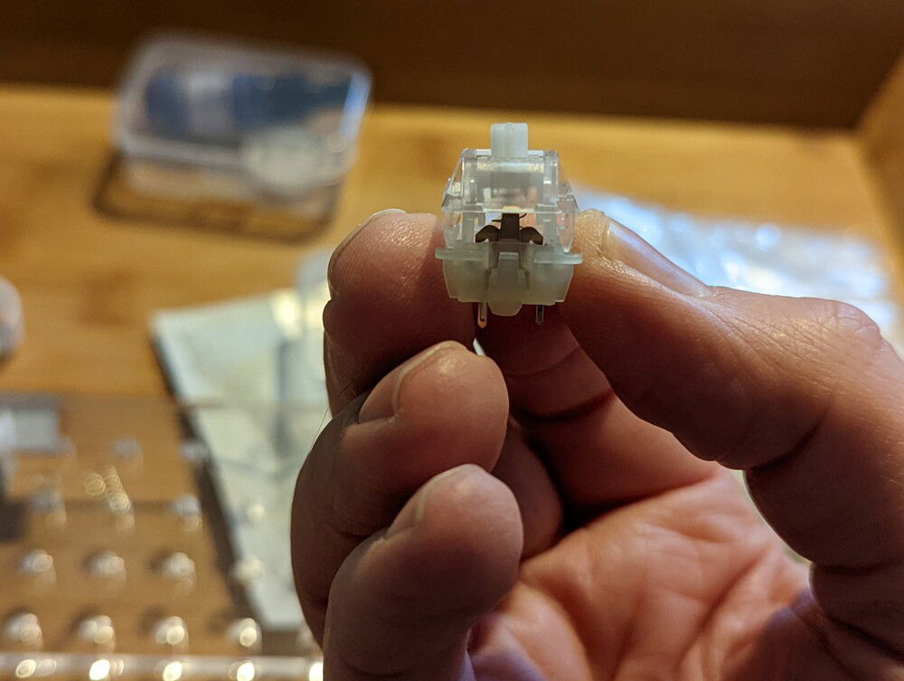 The stock springs were really short and under hardly any tension.