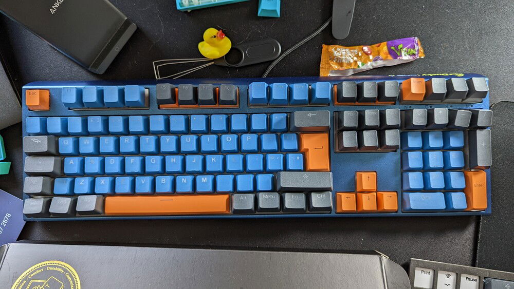 The stock modifiers from the Tai-Hao set looked much better. To e the orange down a little.