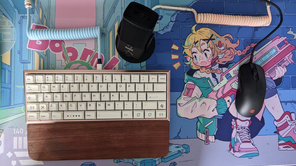 desk setup pic