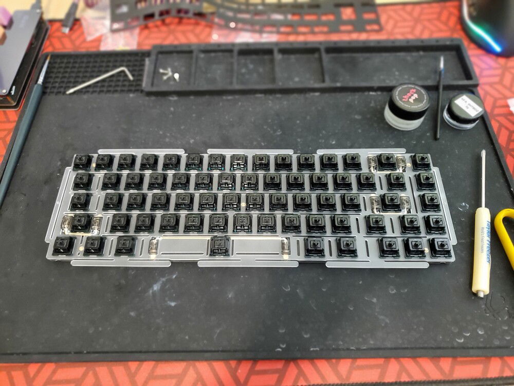 Switches in place