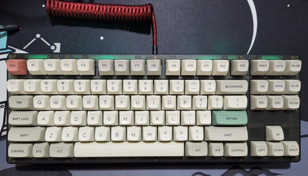 Tiger80 Lite w/ MT3 9009 keycaps