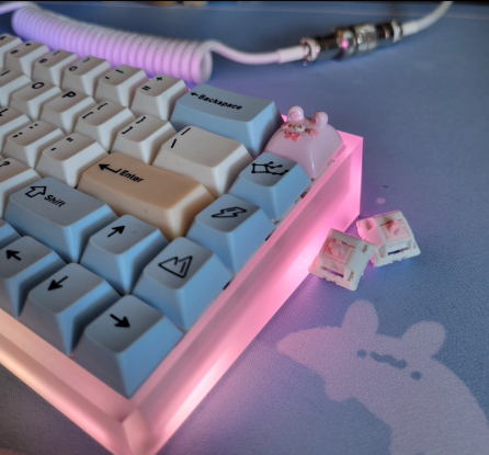 Sakura Bear Artisan by Aumipon + Tecsee Strawberry Milk Tactiles showcase