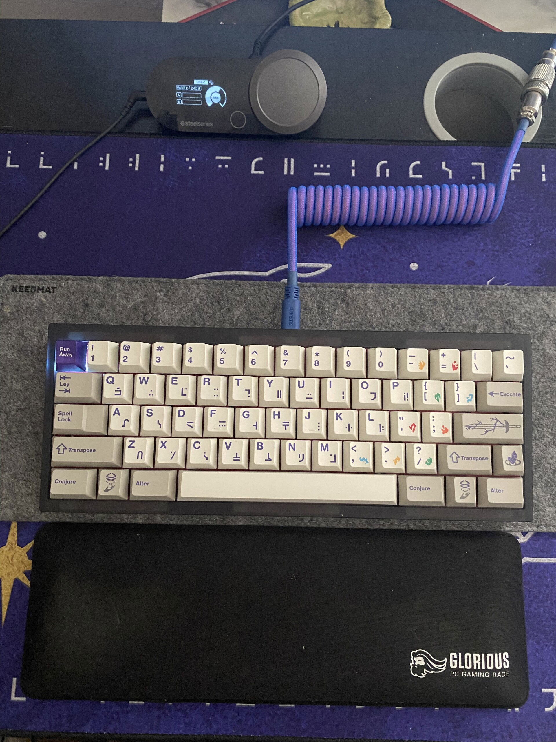 QK60 NK Cherry Spellbook » keebs.gg