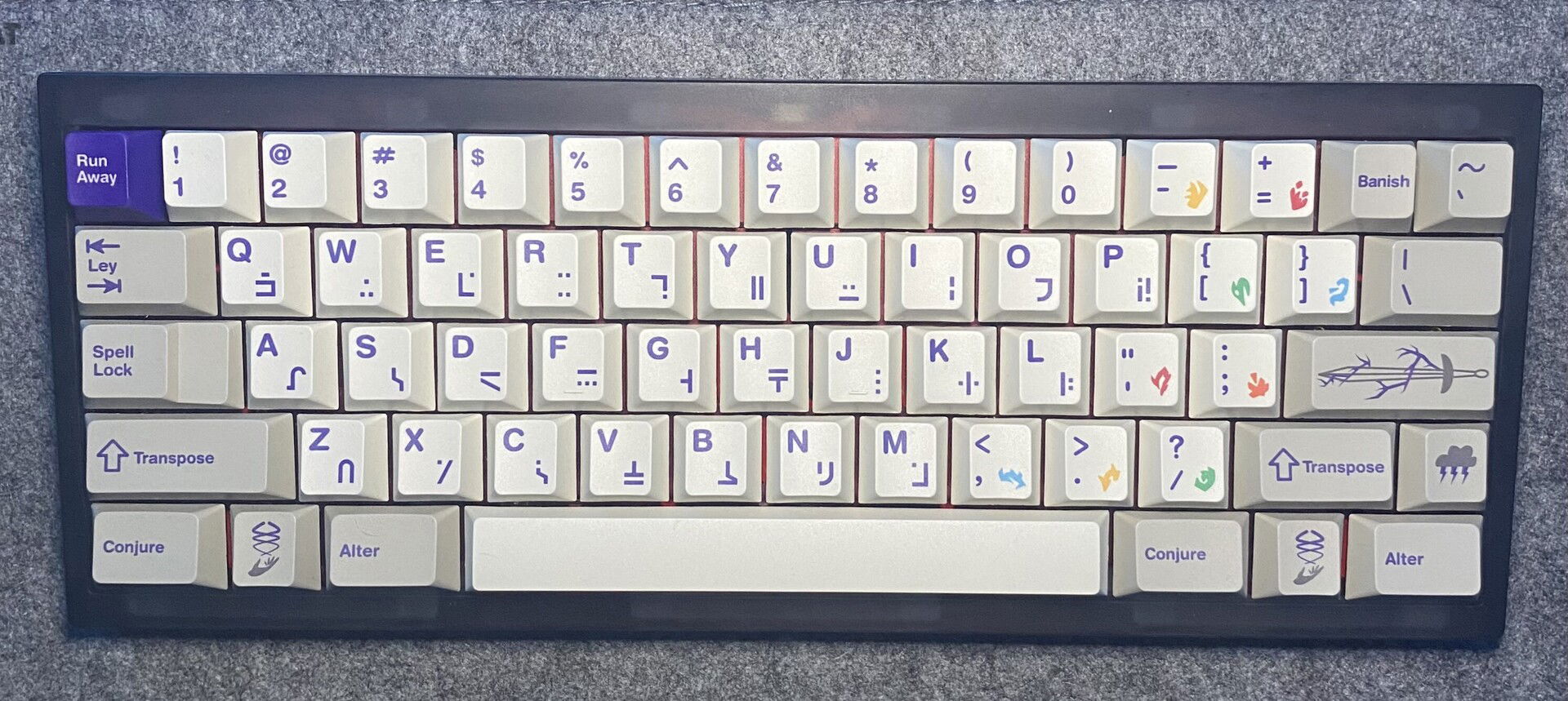 QK60 NK Cherry Spellbook » keebs.gg